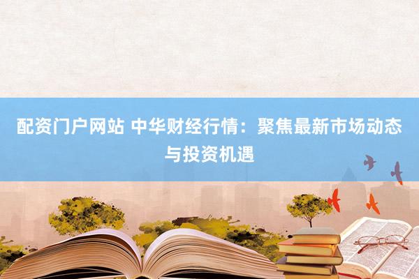 配资门户网站 中华财经行情：聚焦最新市场动态与投资机遇