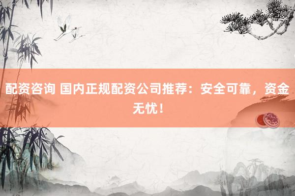 配资咨询 国内正规配资公司推荐：安全可靠，资金无忧！