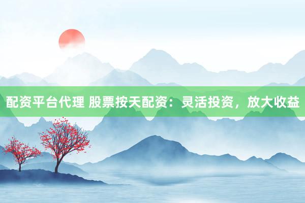 配资平台代理 股票按天配资：灵活投资，放大收益